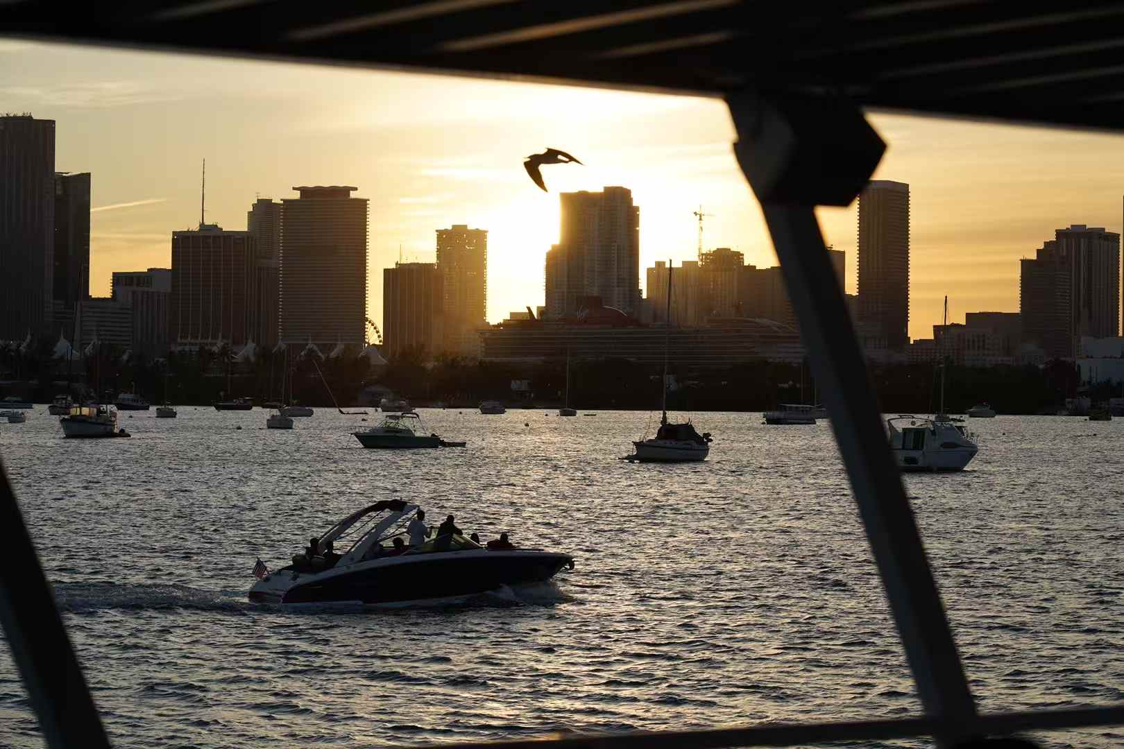 Miami City Sunset 1